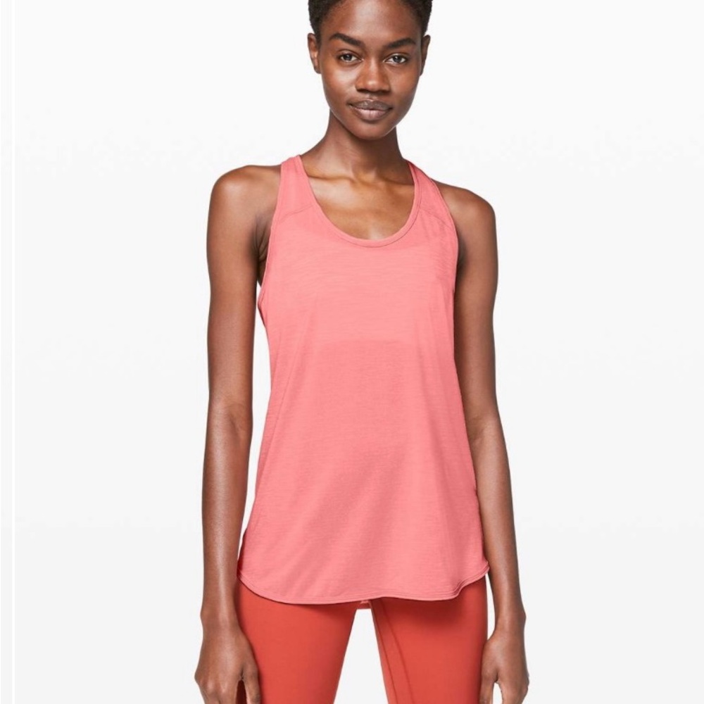 Lululemon Essential Tank
*Heathered Light Coral